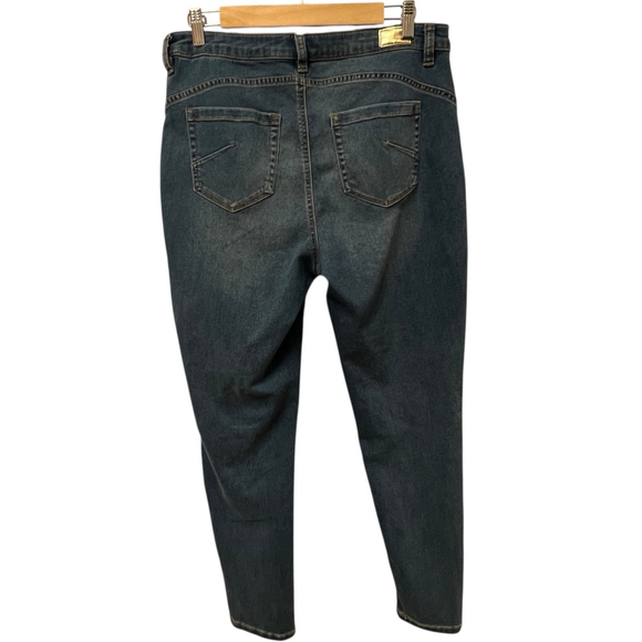 Jones New York Signature Madison Skinny Jeans Blue Stretch Denim Women’s 12 - Picture 10 of 14